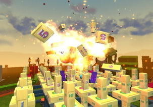 歡樂轟炸 猛擊聚會 Boom Blox Bash Party USA WII(美版)